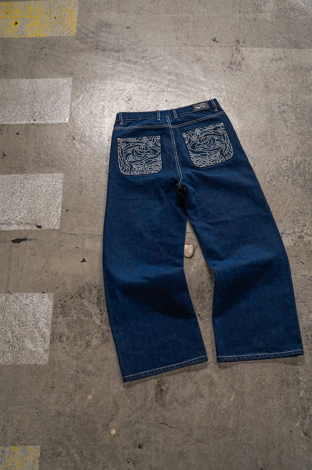 RAW BLUE STARRY NIGHT DENIM