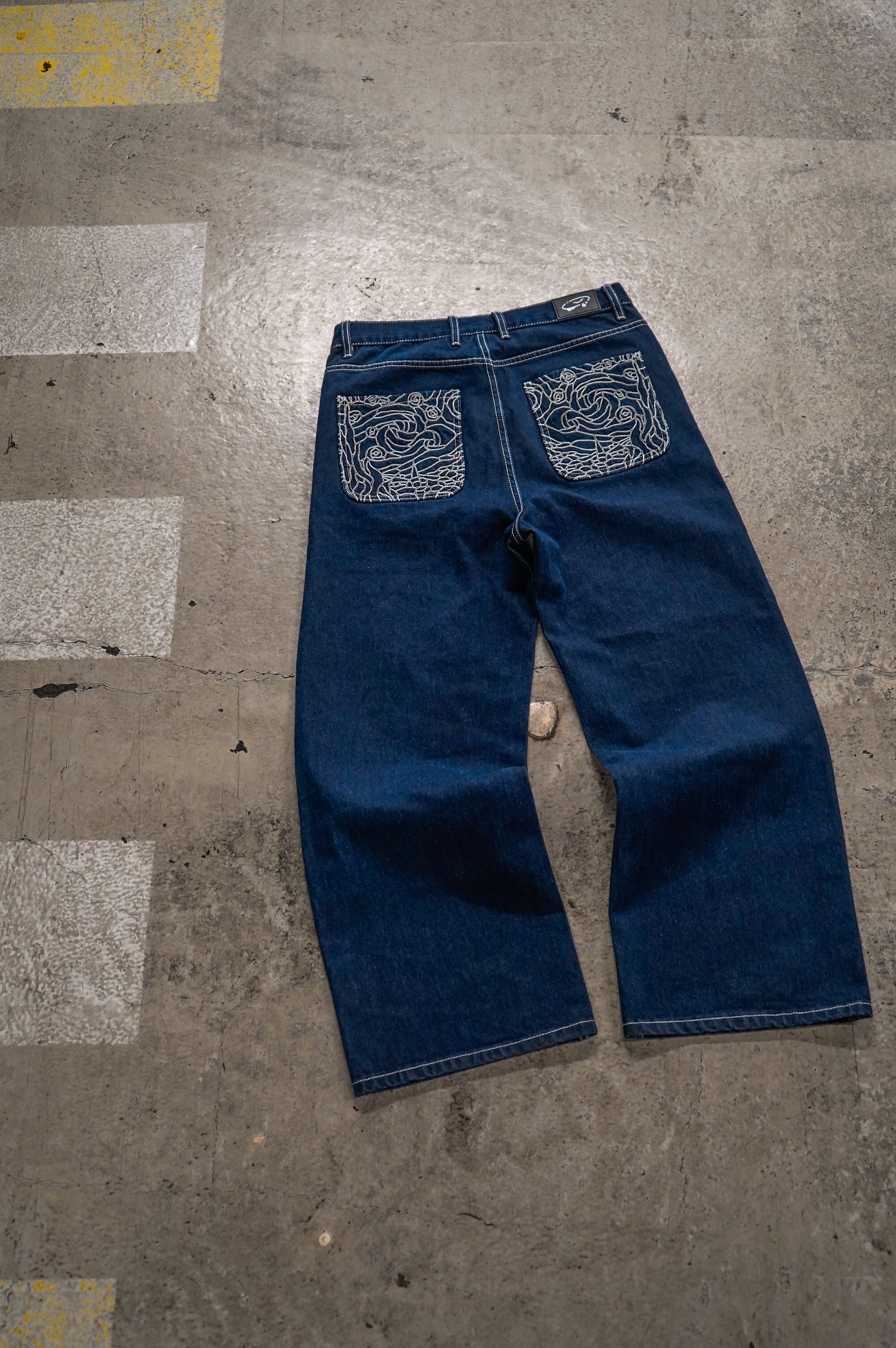 RAW BLUE STARRY NIGHT DENIM