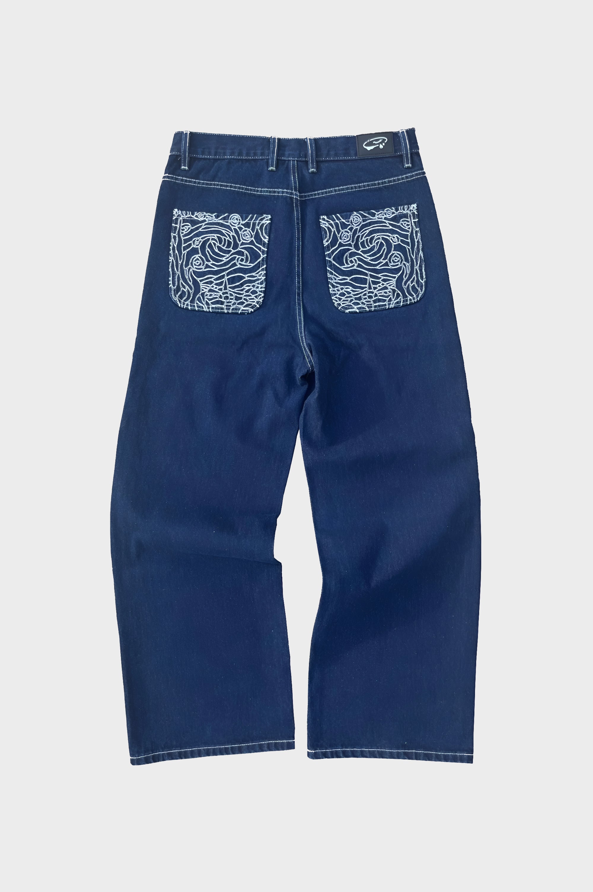 RAW BLUE STARRY NIGHT DENIM