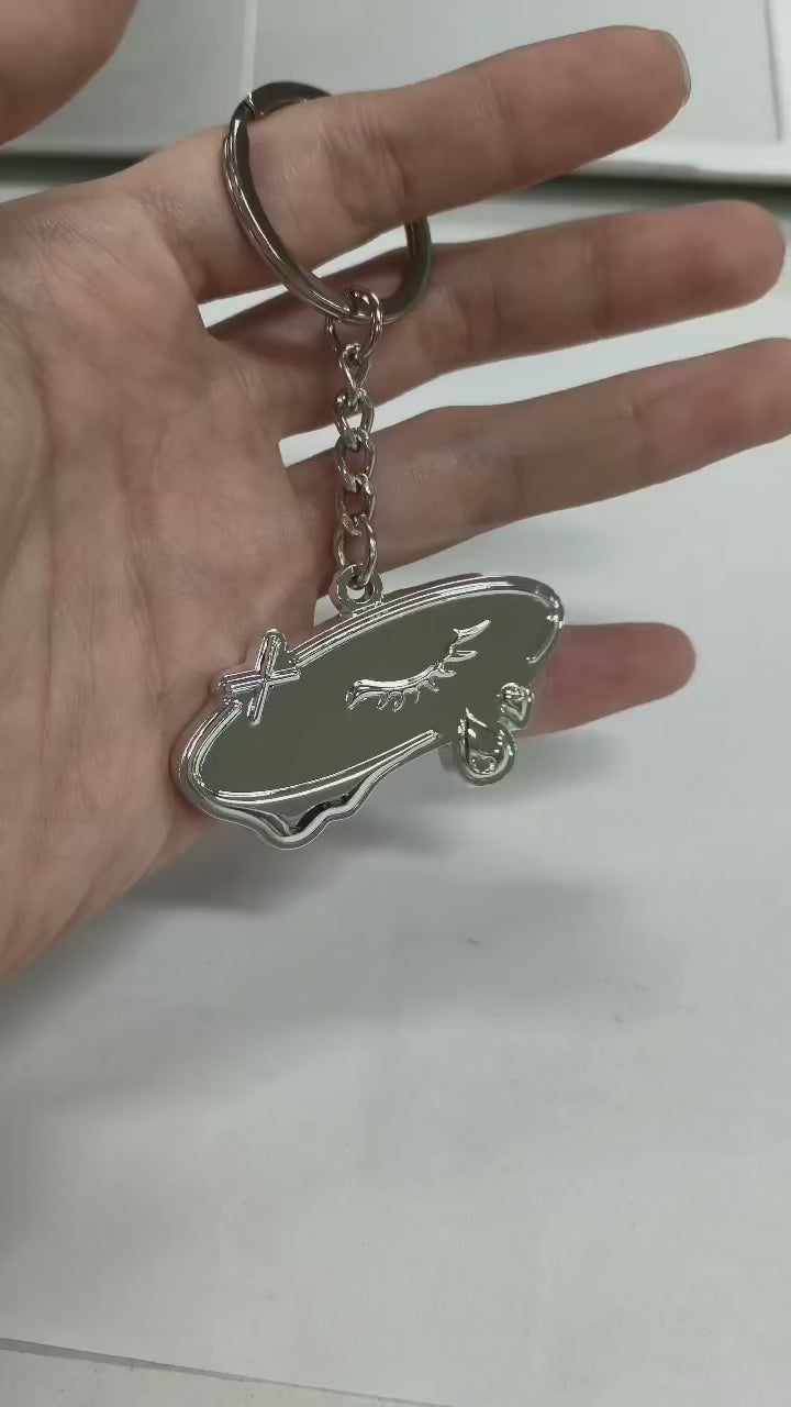 CHROME KEY RING - MOROSE