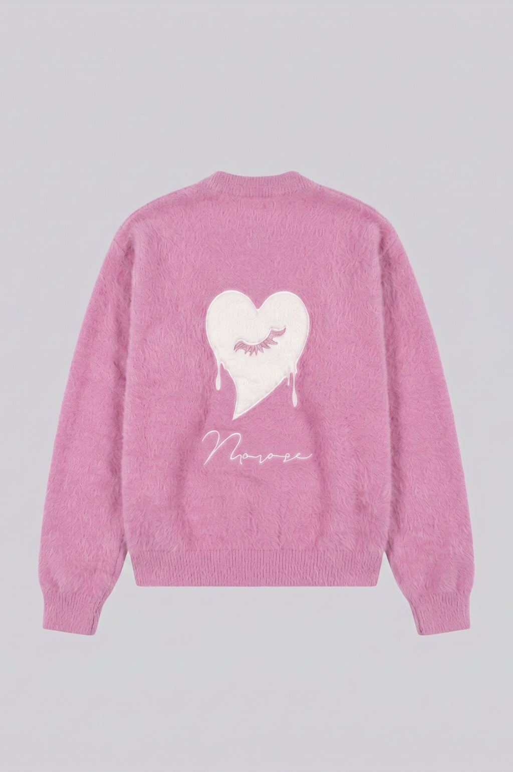 FLUFFY KNITWEAR - LIGHT PINK