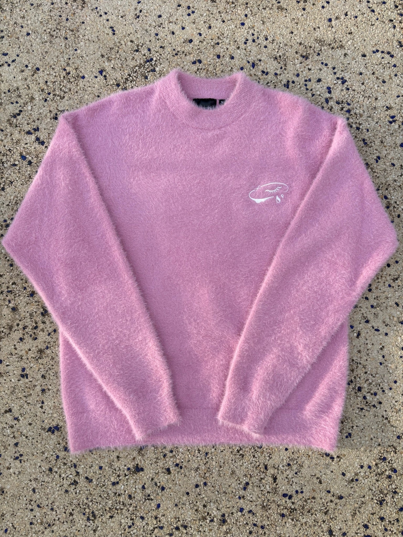 FLUFFY KNITWEAR - LIGHT PINK