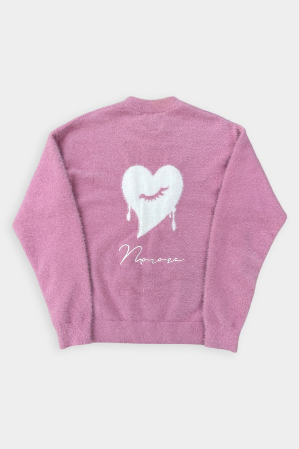 FLUFFY KNITWEAR - LIGHT PINK